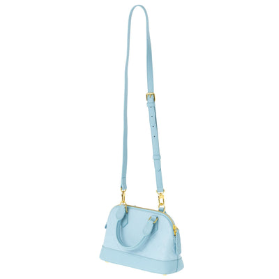 EMBOSSED DOME BAG - BLUE